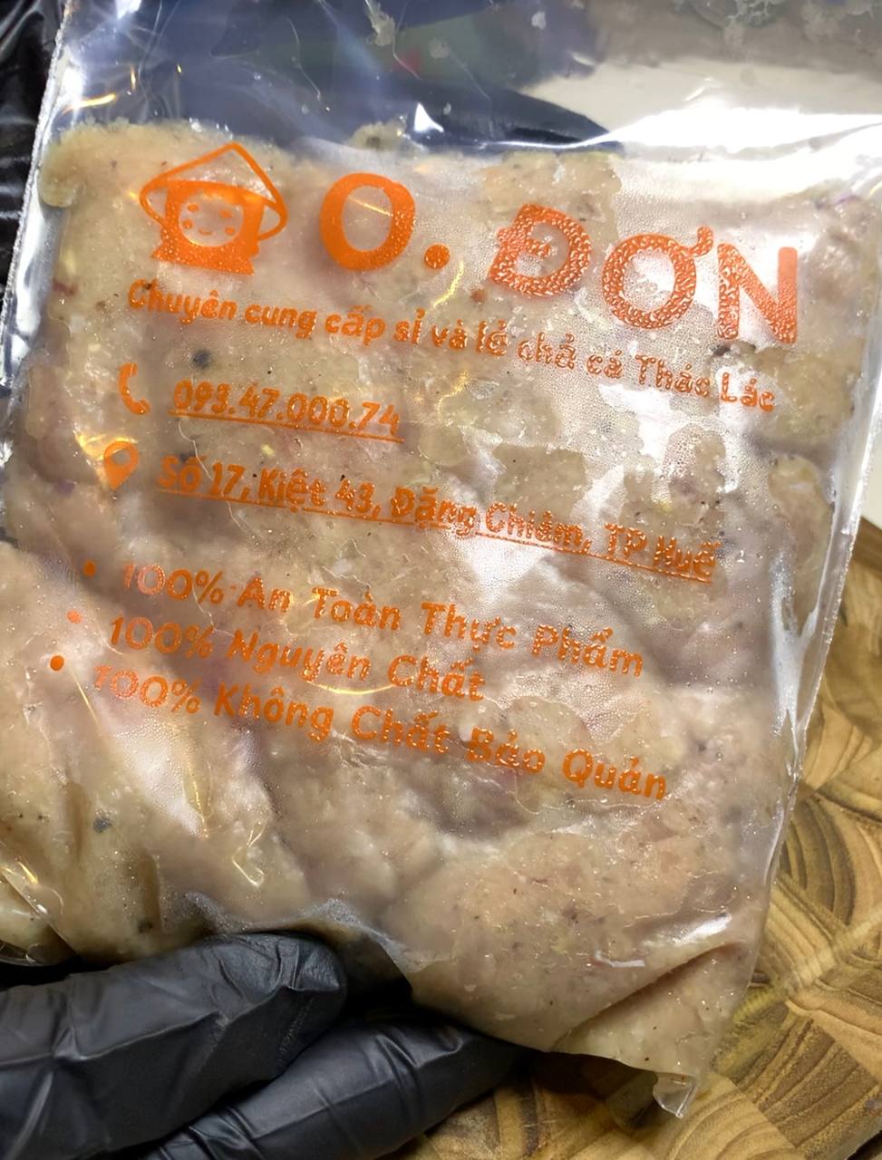 Sản phẩm chả cá thác lác O Đơn
